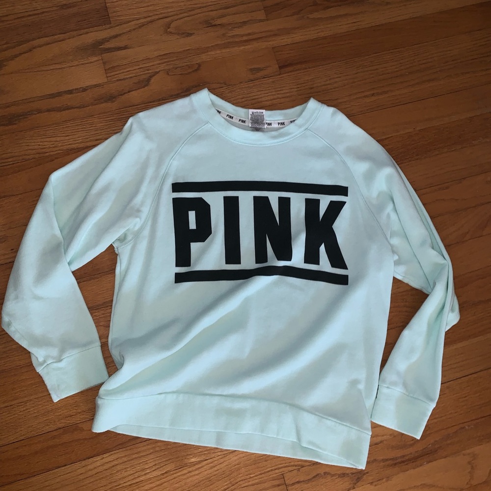 Mint Victoria’s Secret PINK pullover size XS